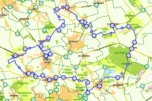 Brabantse bossen en dorpjes
