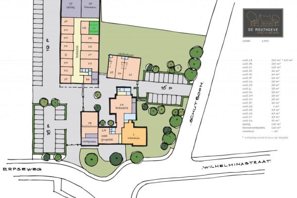 Atelier / kantoorruimte huren